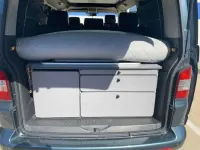 Usado VW Multivan Highline 174 CV (127 kW) 2004 Negro Monovolumen