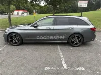 Usado Mercedes C220 AMG line 170 CV (125 kW) 2017 Gris / plata Familiar