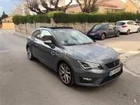 Usado Seat Leon SC FR 184 CV (135 kW) 2013 Gris / plata Utilitario