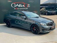 Usado Mercedes C220 AMG line 170 CV (125 kW) 2015 Gris / plata Coupe