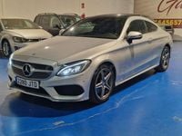 Usado Mercedes C250 AMG line 204 CV (150 kW) 2016 Gris / plata Coupe