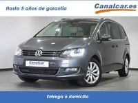Usado VW Sharan Sport 177 CV (130 kW) 2014 Gris Monovolumen