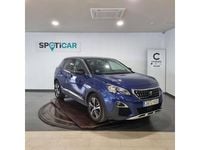 Usado Peugeot 3008 Allure 130 CV (95 kW) 2018 Azul SUV