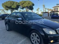 Usado Mercedes C200 Avantgarde 122 CV (89 kW) 2007 Negro Berlina
