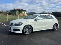 Usado Mercedes A180 AMG line 109 CV (80 kW) 2015 Blanco Berlina