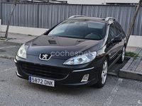 Usado Peugeot 407 Sport 136 CV (100 kW) 2005 Negro Familiar