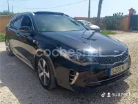 Usado Kia Optima GT-Line 141 CV (103 kW) 2018 Negro Familiar