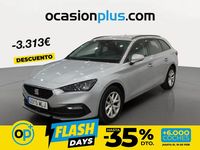 Usado Seat Leon Style 130 CV (95 kW) 2023 Gris Familiar