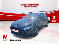 Usado Hyundai i20 100 CV (73 kW) 2023 Negro Utilitario
