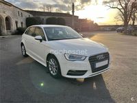 Usado Audi A3 Attraction 110 CV (80 kW) 2014 Blanco Berlina