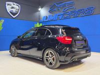 Usado Mercedes A200 AMG line 136 CV (100 kW) 2015 Negro Utilitario