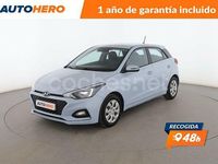 Usado Hyundai i20 75 CV (55 kW) 2019 Azul Berlina