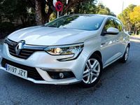 Usado Renault Mégane GrandTour Intens 101 CV (74 kW) 2017 Plateado Familiar