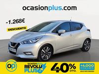 Usado Nissan Micra Acenta 100 CV (73 kW) 2019 Gris Utilitario