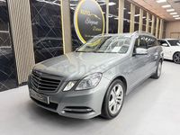 Usado Mercedes E250 Avantgarde 204 CV (150 kW) 2011 Gris / plata Familiar