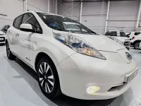 Usado Nissan Leaf Tekna 80 kW (109 CV) 2015 Blanco Utilitario