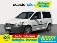 Usado VW Caddy 75 CV (55 kW) 2012 Blanco Monovolumen
