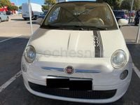 Usado Fiat 500 Lounge 69 CV (50 kW) 2015 Blanco Descapotable