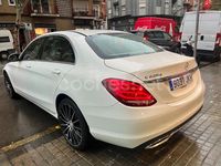 Usado Mercedes C220 170 CV (125 kW) 2015 Blanco Berlina