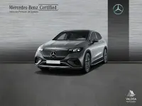 Usado Mercedes EQE500 AMG line 300 kW (408 CV) 2024 Gris selenita SUV