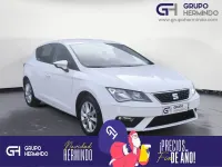 Usado Seat Leon Style 115 CV (84 kW) 2017 Blanco Berlina