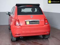 Usado Fiat 500C Lounge 69 CV (50 kW) 2021 Rojo Descapotable