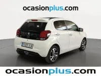Usado Peugeot 108 Roland Garros 82 CV (60 kW) 2016 Blanco Utilitario