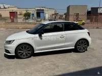 Usado Audi A1 S-Line 116 CV (85 kW) 2016 Blanco Utilitario