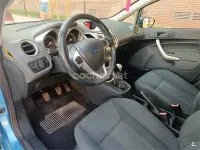 Usado Ford Fiesta Titanium 96 CV (70 kW) 2009 Azul Berlina