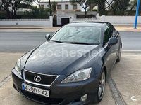 Usado Lexus IS250 Sport Line 208 CV (152 kW) 2007 Negro Berlina