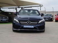 Usado Mercedes C200 184 CV (135 kW) 2016 Azul Descapotable