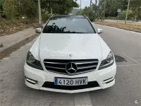 Usado Mercedes C220 Avantgarde 170 CV (125 kW) 2014 Blanco Familiar
