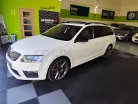 Usado Skoda Octavia RS 220 CV (161 kW) 2014 Blanco Familiar