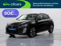 Usado Peugeot 208 Allure 101 CV (74 kW) 2025 Negro Utilitario