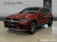 Usado Mercedes GLC220 194 CV (142 kW) 2022 Rojo jacinto SUV