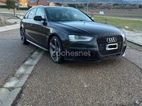 Usado Audi A4 S-Line 136 CV (100 kW) 2015 Negro Familiar