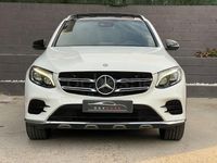 Usado Mercedes GLC220 AMG line 170 CV (125 kW) 2015 Blanco SUV