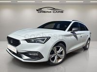 Usado Seat Leon FR 150 CV (110 kW) 2021 Blanco Familiar