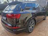 Usado Audi SQ7 S-Line 435 CV (319 kW) 2017 Negro SUV