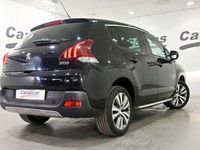 Usado Peugeot 3008 Style 120 CV (88 kW) 2014 Negro Familiar