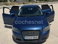 Usado Audi A3 Attraction 105 CV (77 kW) 2007 Azul Utilitario