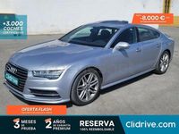 Usado Audi A7 Sportback Premium 218 CV (160 kW) 2014 Gris / plata Utilitario