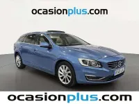 Usado Volvo V60 Summum 150 CV (110 kW) 2015 Azul Familiar