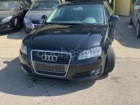 Usado Audi A3 Ambition 125 CV (91 kW) 2009 Negro Utilitario