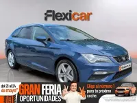 Usado Seat Leon FR 150 CV (110 kW) 2017 Azul
