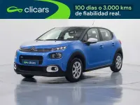 Usado Citroën C3 Feel 82 CV (60 kW) 2017 Azul Utilitario
