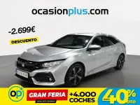 Usado Honda Civic Elegance 129 CV (94 kW) 2019 Gris Berlina