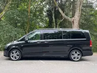 Usado Mercedes V250 Avantgarde 190 CV (139 kW) 2017 Negro Monovolumen