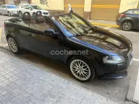 Usado Audi A3 Cabriolet Attraction 160 CV (117 kW) 2009 Negro Descapotable