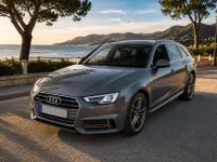 Usado Audi A4 S-Line 150 CV (110 kW) 2018 Plateado Familiar
